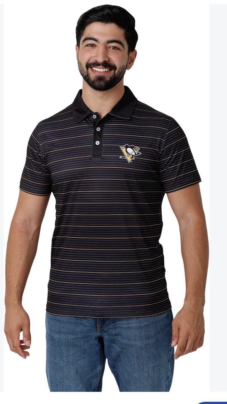 FOCO NHL Pittsburgh Penguins Polo Men’s L NWT